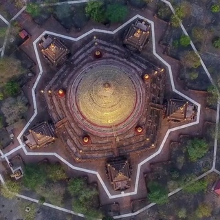 The Cosmic Geometry of Myanmar’s Buddhist Temples