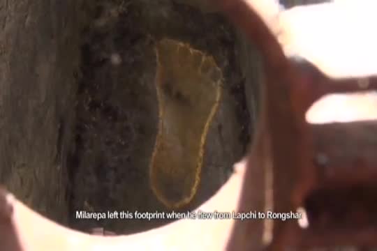 Milarepa's Footprint