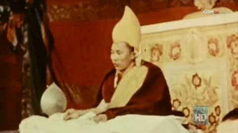 Dalai Lama Holding Audience