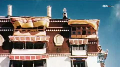 Dalai Lama's viewing room in the Potala Palace