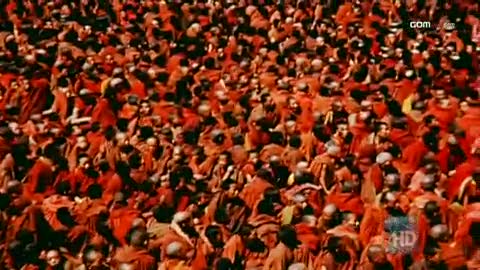 Large Gathering of Monks