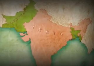 Map of Indian Partition