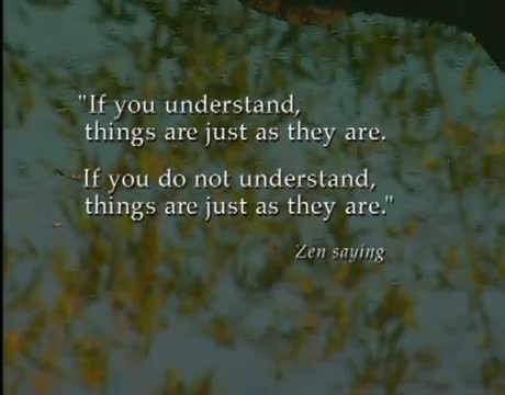 Zen Saying